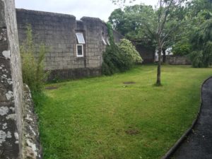 Before a project to rejuvenate the area - Buckley Landscaping